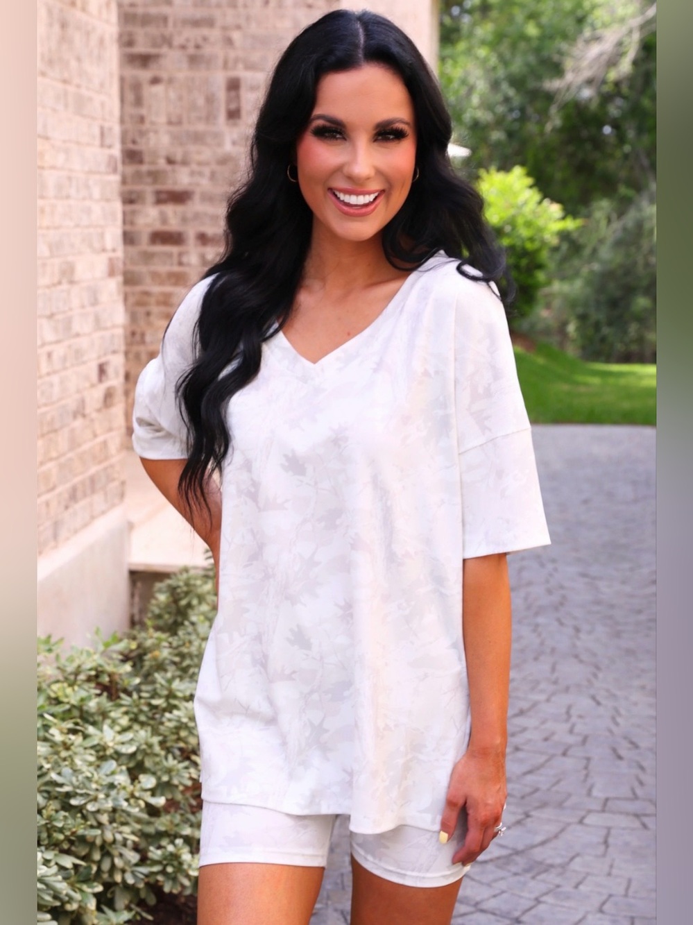 Jess Lea biker set - white camo NWT